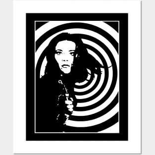 Diana Rigg Is Emma Peel Classic Basic Female Love S Posters and Art